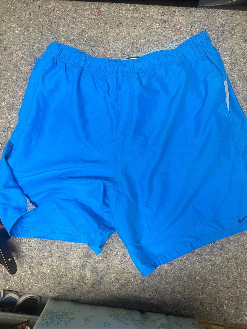 Nike Men's Bright Blue Swim Trunks